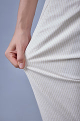 L&C Beige Relax Fit Ankle Length Casual Lowers for Men | Linen Blend | Comfortable Lounge Wear