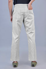 L&C Men's Pista Linen Slub | Linen Blend | Casual Lowers | Relax Fit With 4 Pockets and Drawstring