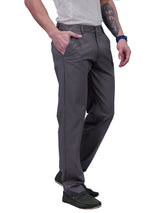 L&C Brown | Straight Fit | Regular Length | Side Elasted Casual Trousers for Men | PV 4 Way | Lining