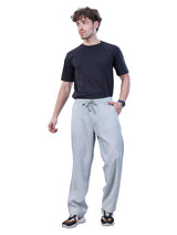 L&C Sky Blue | Baggy Fit | Regular Length | Unisex Casual Lowers | Viscose Lyocil Linen | Plain Linen Slub