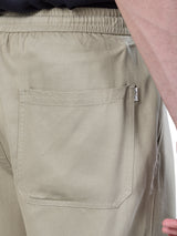 L&C Beige | Baggy Fit | Regular Length | Unisex Casual Lowers | Cotton | Plain