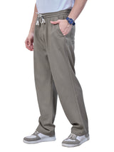 L&C Khaki | Baggy Fit | Regular Length | Unisex Casual Lowers | Cotton | Plain