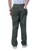 L&C Olive | Baggy Fit | Regular Length | Unisex Casual Lowers | Cotton | Plain