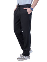 L&C Black | Baggy Fit | Regular Length | Unisex Casual Lowers | Cotton | Plain