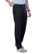 L&C Black | Baggy Fit | Regular Length | Unisex Casual Lowers | Cotton | Plain