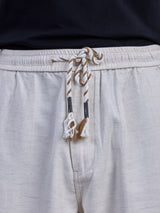L&C Natural | Baggy Fit | Regular Length | Unisex Casual Lowers | Viscose Tehnsil Linen | Linen Slub