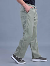 L&C Pista | Baggy Fit | Regular Length | Unisex Casual Lowers | Viscose Tehnsil Linen | Linen Slub