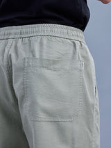 L&C Pista | Baggy Fit | Regular Length | Unisex Casual Lowers | Viscose Tehnsil Linen | Linen Slub