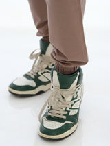 L&C Brown | Ankle Length | Cotton Dobby| Cargo Joggers for Men with chain on both side pockets| Casual Wear | Joggers Fit