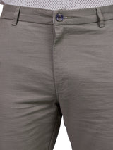 L&C Khaki | Relax Fit | Regular Length | Gripper Elasted Cargo Pants for Men | Cotton | Dobby