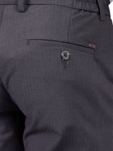 L&C Brown | Straight Fit | Regular Length | Side Elasted Casual Trousers for Men | PV 4 Way | Lining
