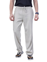L&C Cream | Baggy Fit | Regular Length | Unisex Casual Lowers | Cotton | Plain