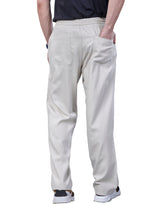 L&C Cream | Baggy Fit | Regular Length | Unisex Casual Lowers | Cotton | Plain