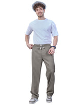 L&C Khaki | Baggy Fit | Regular Length | Unisex Casual Lowers | Cotton | Plain