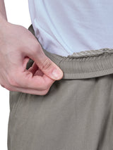 L&C Khaki | Baggy Fit | Regular Length | Unisex Casual Lowers | Cotton | Plain