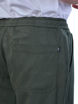 L&C Olive | Baggy Fit | Regular Length | Unisex Casual Lowers | Cotton | Plain