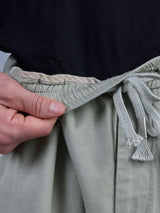 L&C Pista | Baggy Fit | Regular Length | Unisex Casual Lowers | Viscose Tehnsil Linen | Linen Slub