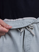 L&C Sky Blue | Baggy Fit | Regular Length | Unisex Casual Lowers | Viscose Linen | Linen Slub