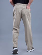 L&C Khaki | Baggy Fit | Regular Length | Unisex Casual Lowers | Viscose Linen | Linen Slub