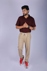 L&C Khaki | Linen Blend | Lined | Relax Fit Casual Lowers