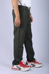 L&C Olive | Relax Fit | Linen Blend | Lined | Casual Lowers for Men