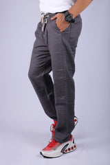 L&C Grey | Relax Fit | Double Cloth Cotton Blend Fabric | Casual Lowers for Men