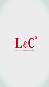L&C Black | Ankle Length | Cargo Joggers for Men with chain on both side pockets| Cotton Dobby | Casual Wear