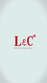 L&C Beige | Relax Fit | Regular Length | Casual Lowers For Men with right side pocket chain| Lined Linen Look | Cotton Blend