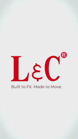 L&C Light Grey | Relax Fit | Regular Length | Casual Lowers For Men with chain on right side pocket| Tensile Linen Dobby Blend