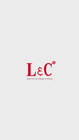L&C Khaki | Relax Fit | Linen look lined Dobby | Side Elastic Casual Trousers with chain on right side pocket tailored for Men